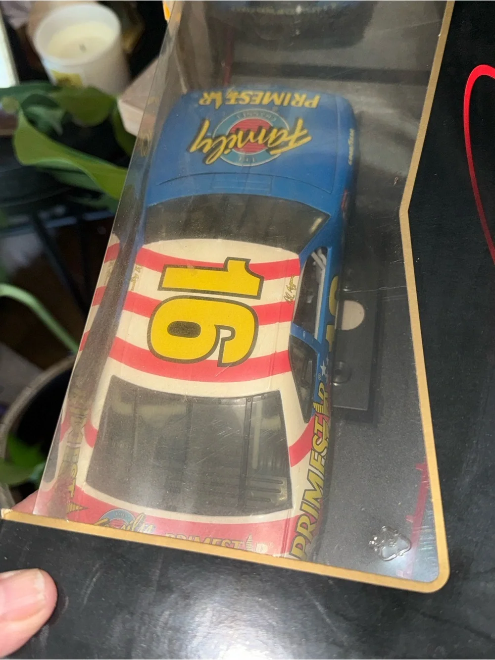 Premiere Edition Ted Musgrave Race Car - Blue/Red #16